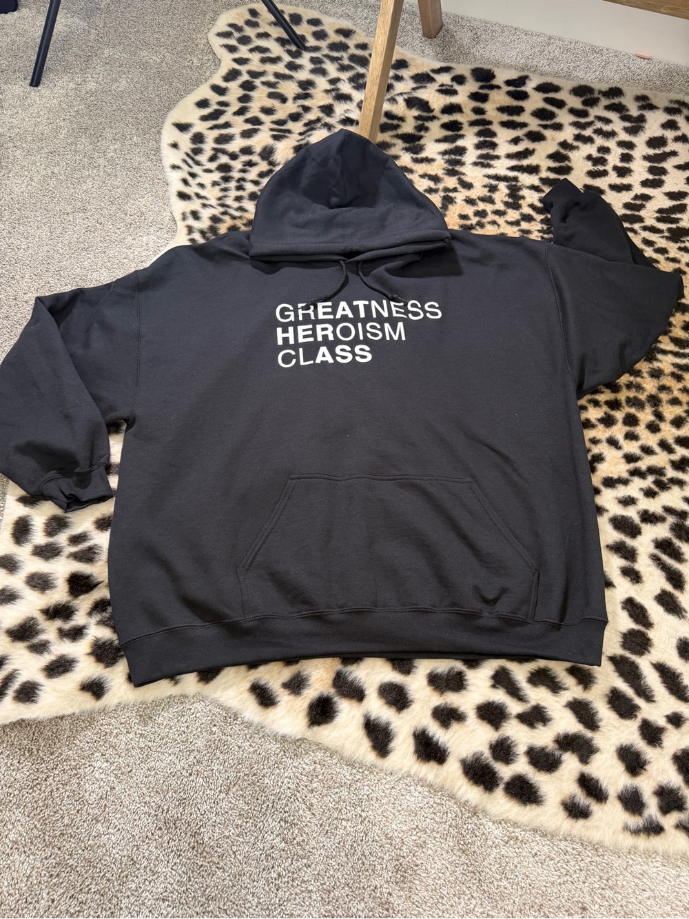 Assholes Live Forever Greatness Heroism Class Men's Hoodie Size 3XL